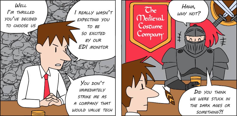 EDI cartoon 48. Oh What a Knight EDI cartoon 48. Oh What a Knight