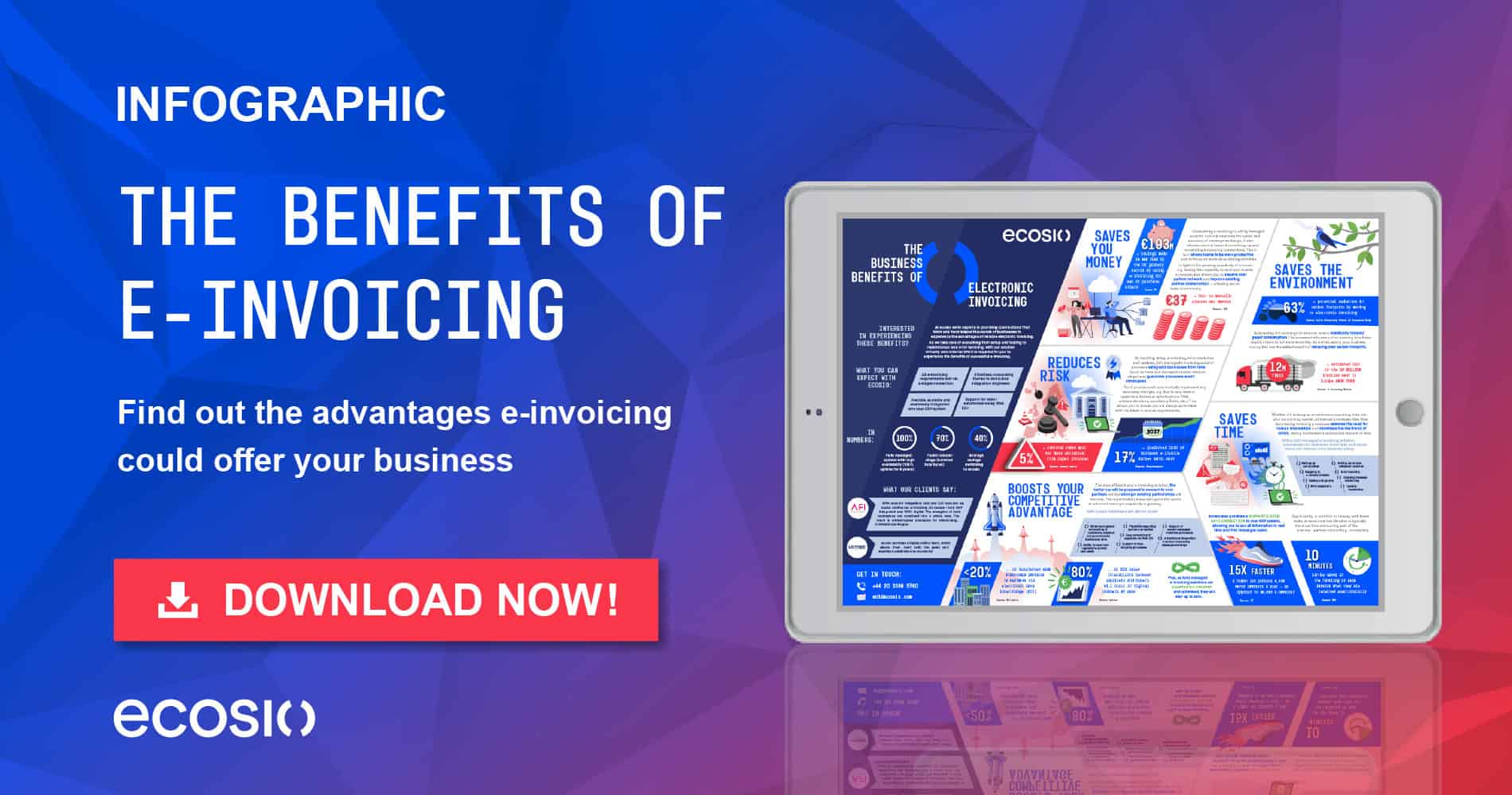 Infographic - The Benefits of E-invoicing Infographic - The Benefits of E-invoicing