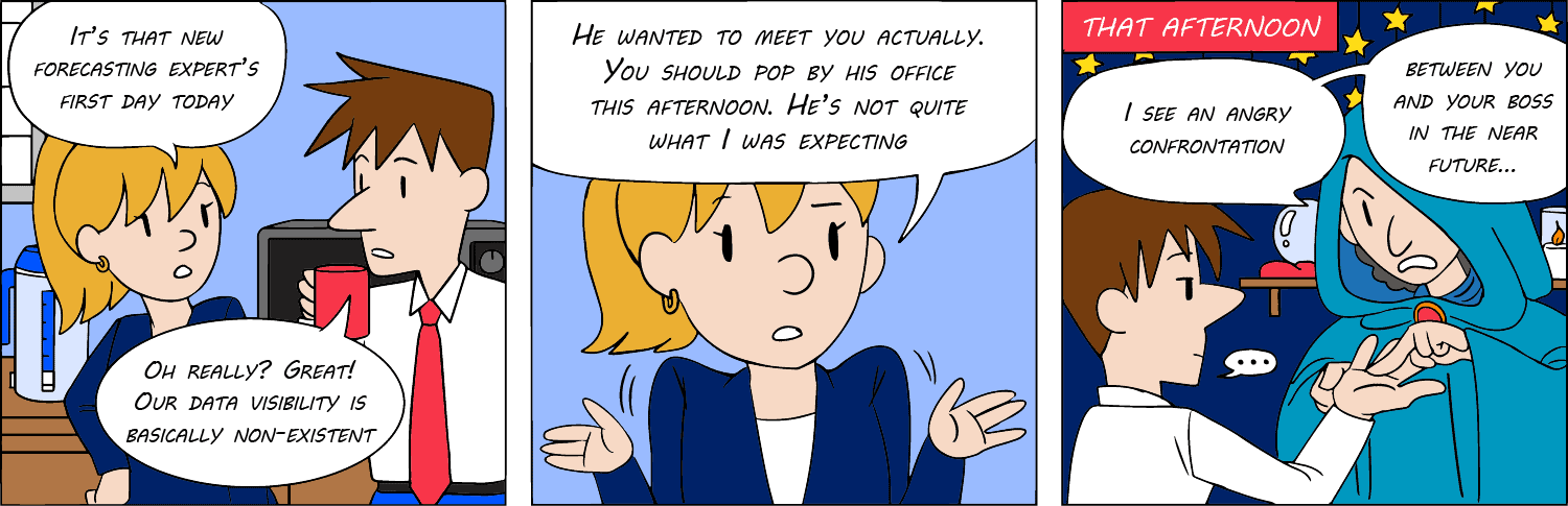 EDI cartoon 44. Forecasting EDI cartoon 44. Forecasting