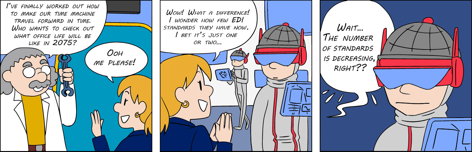 EDI cartoon 48. Oh What a Knight EDI cartoon 50.