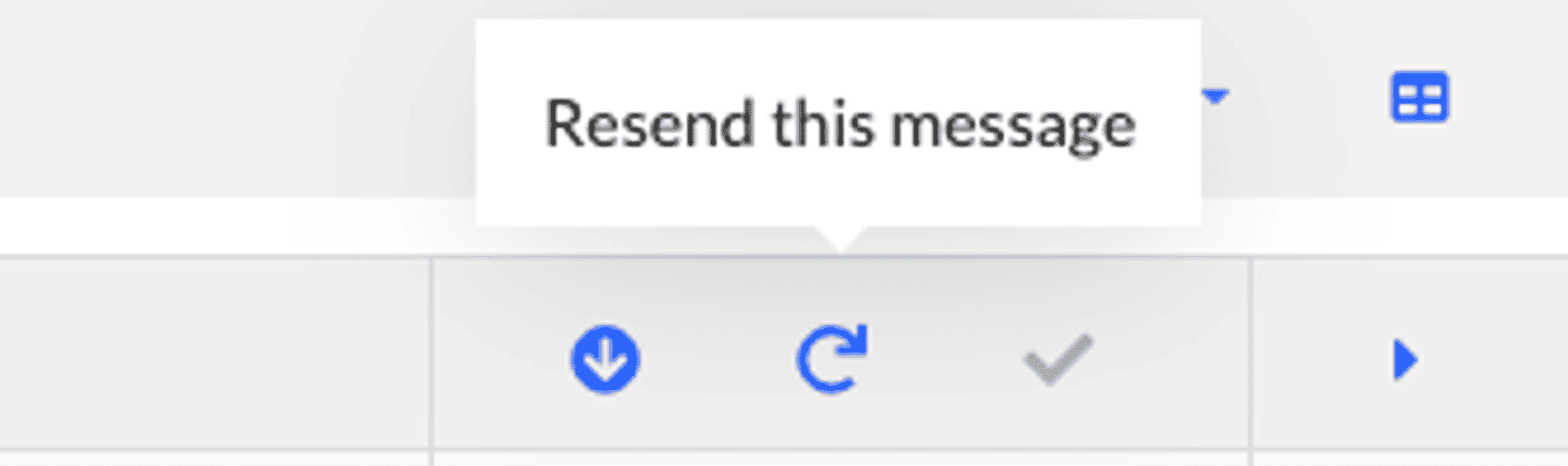 Resending messages